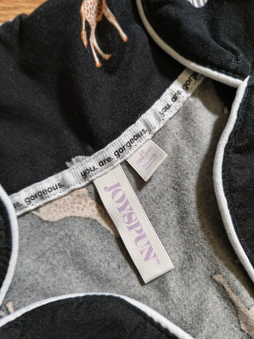 Giraffe And Zebra Pajama Set 🦒 Lounge wear - Picture 2 of 8